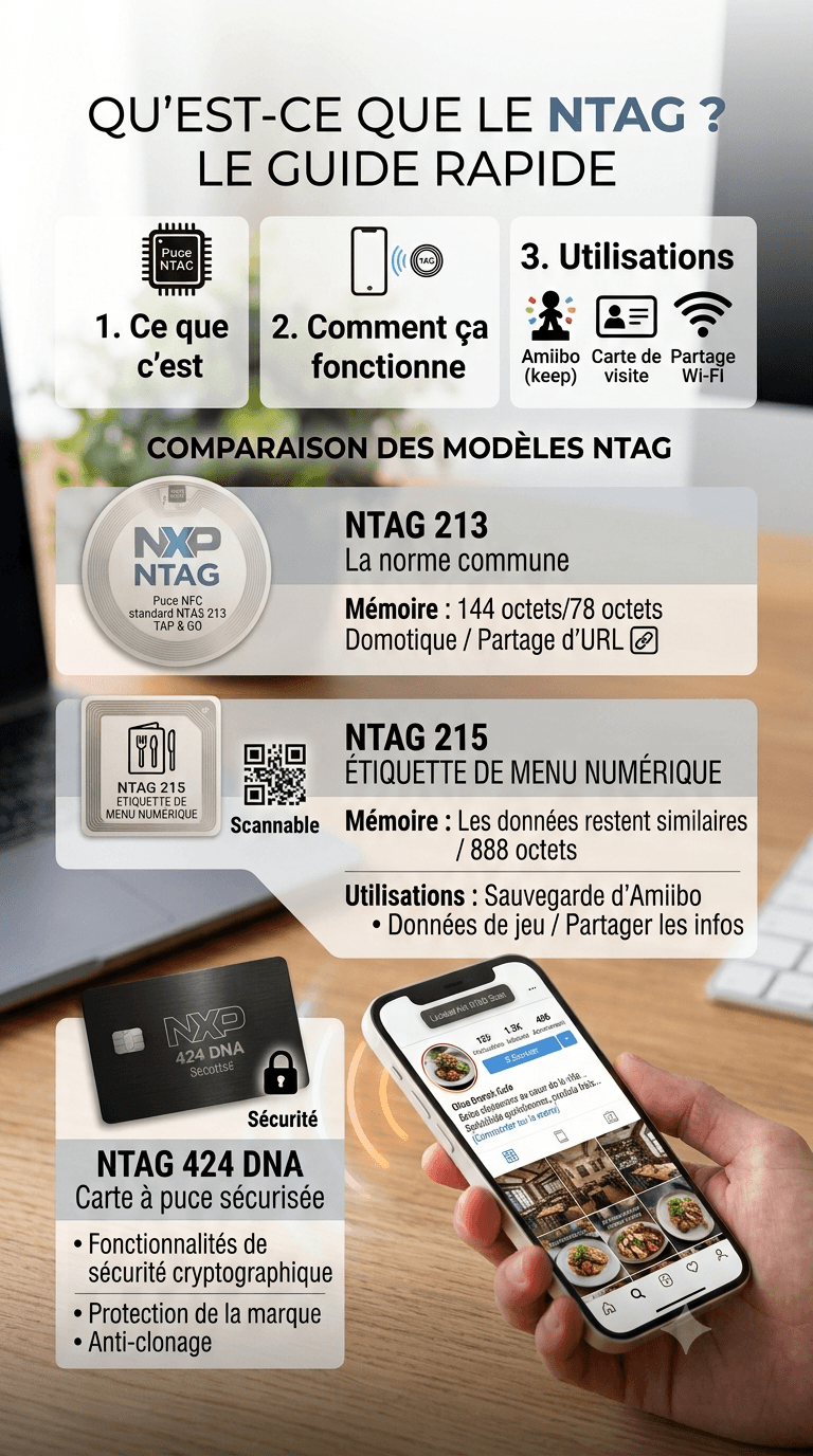 NTAGs do not have batteries 🔋. They are completely "passive." 〽