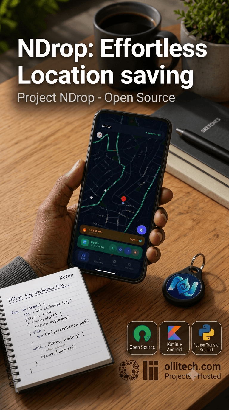 NDrop is an app built on one idea: the fastest way to save a location is to just open the app 🇲🇱.