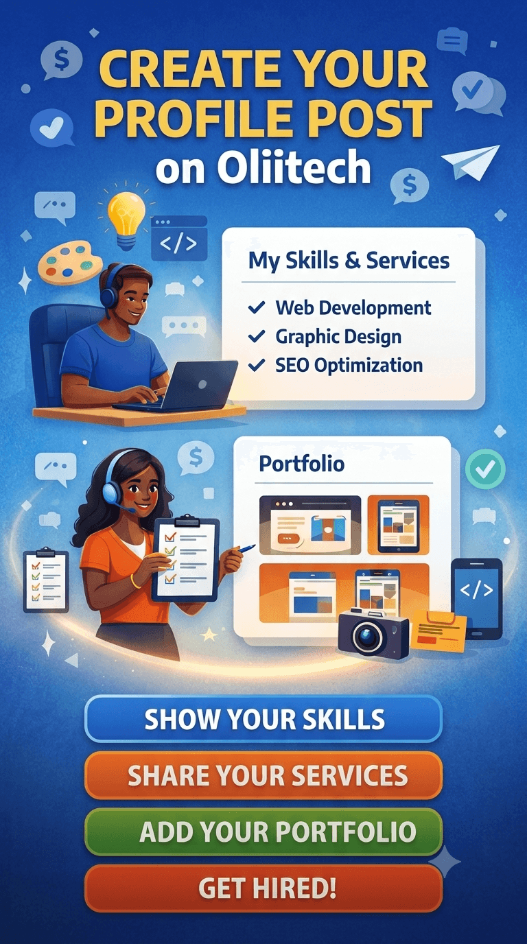 You can create a Profile/VC Post on Olii.